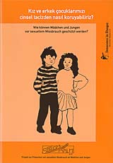 Türkische Broschüre - Kiz ve erkek cocuklarimizi cinsel tacizden nasil koruyabiliriz?